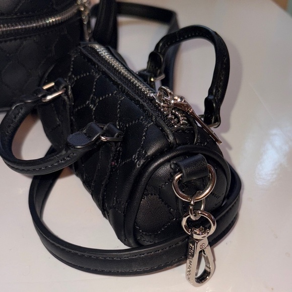 Steve Madden Black Quilted Backpack Trio - Picture 8 of 12